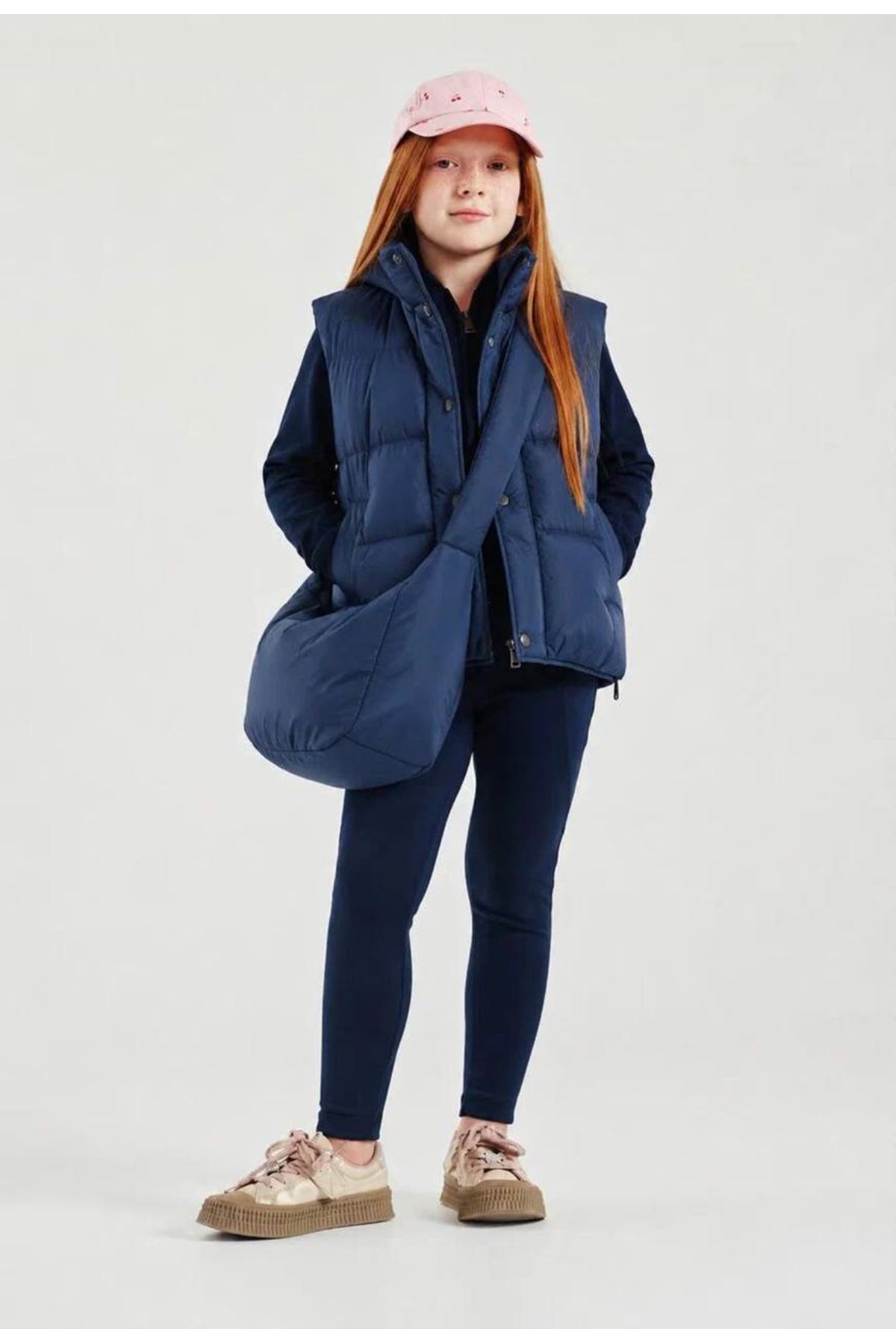3-8 Yaş Puff Vest & Bag Set  