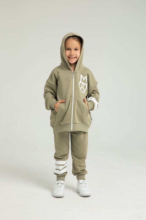 SULLEN FACE FERMUARLI KIZ ÇOCUK TAKIM