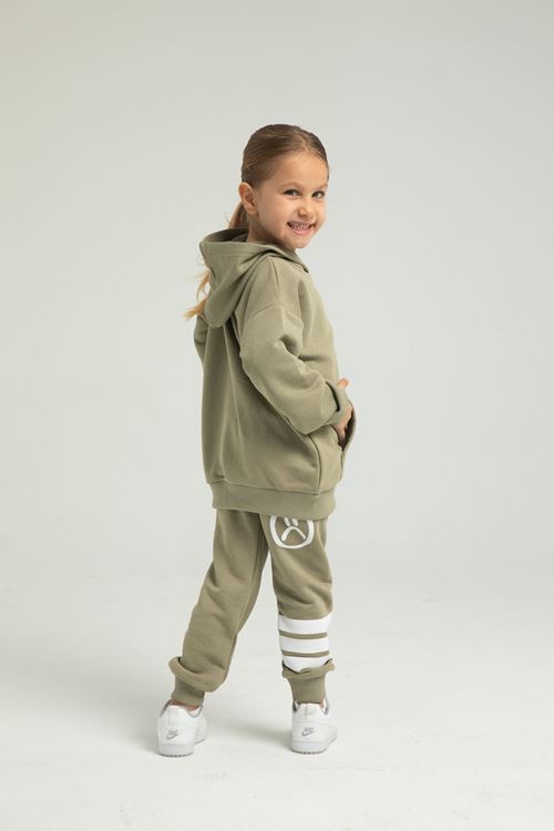 SULLEN FACE FERMUARLI KIZ ÇOCUK TAKIM