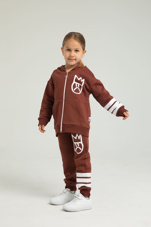 SULLEN FACE FERMUARLI KIZ ÇOCUK TAKIM