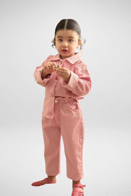 3-10 YAŞ KIZ ÇOCUK KOT TAKIM