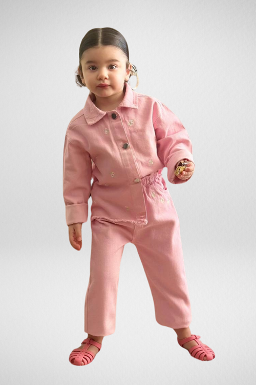 3-10 YAŞ KIZ ÇOCUK KOT TAKIM