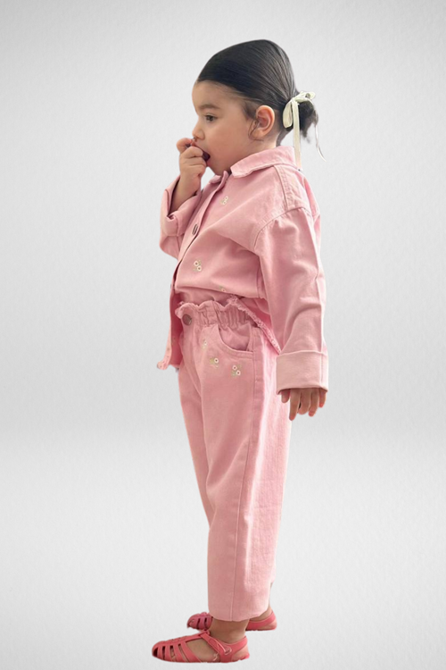 3-10 YAŞ KIZ ÇOCUK KOT TAKIM