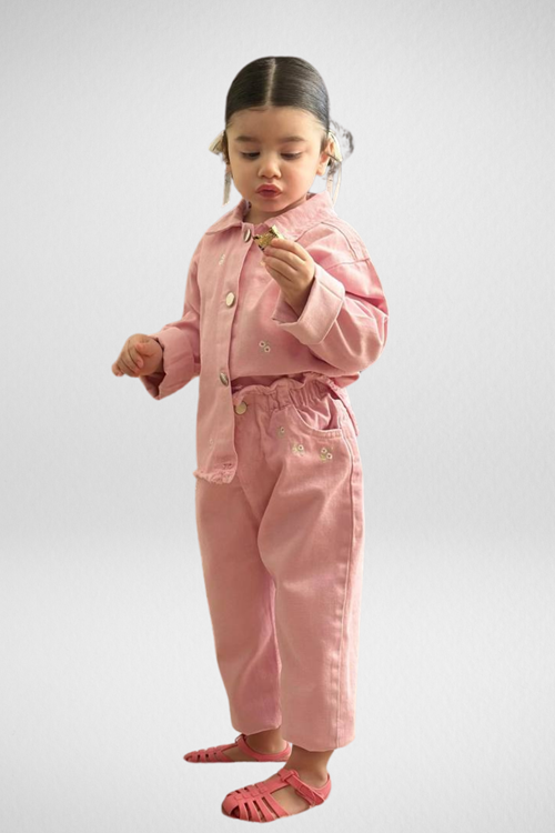 3-10 YAŞ KIZ ÇOCUK KOT TAKIM