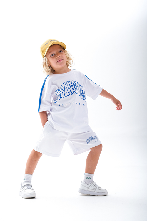 Losangeles Sloganlı Takım 4-10 Yaş 