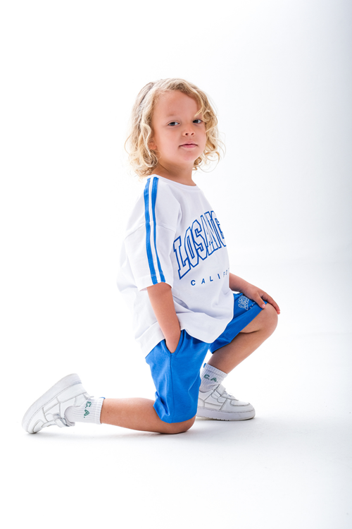 Losangeles Sloganlı Takım 4-10 Yaş 