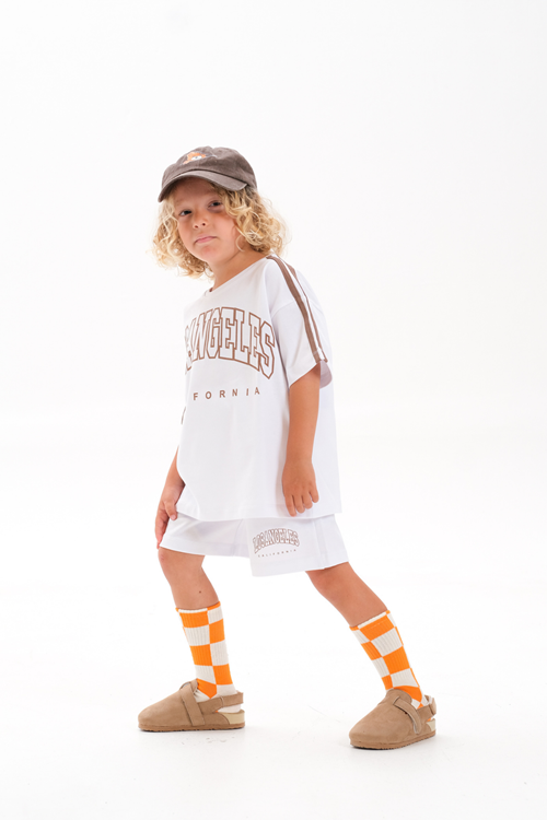 Losangeles Sloganlı Takım 4-10 Yaş 