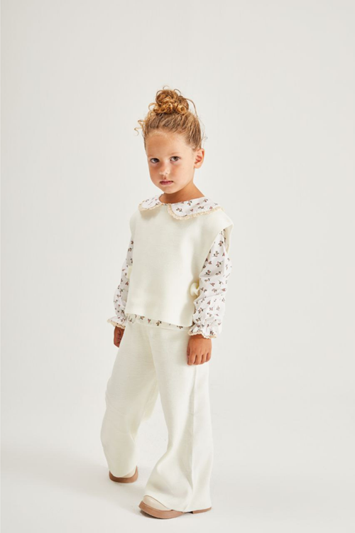 TRİKO SÜVETER PANTOLON GÖMLEK ÜÇLÜ TAKIM