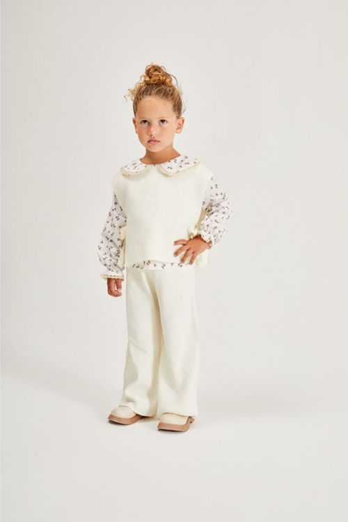 TRİKO SÜVETER PANTOLON GÖMLEK ÜÇLÜ TAKIM