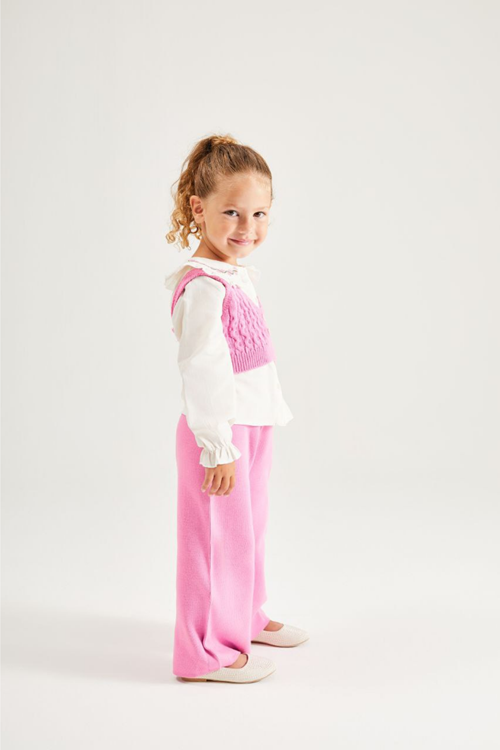 TRİKO SÜVETER PANTOLON GÖMLEK ÜÇLÜ TAKIM