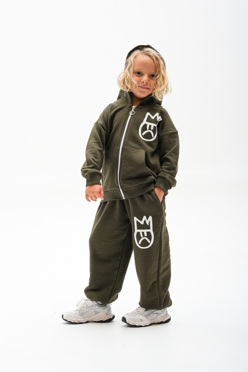 SULLEN FACE FERMUARLI KAPŞONLU UNISEX 4-10 YAŞ TAKIM