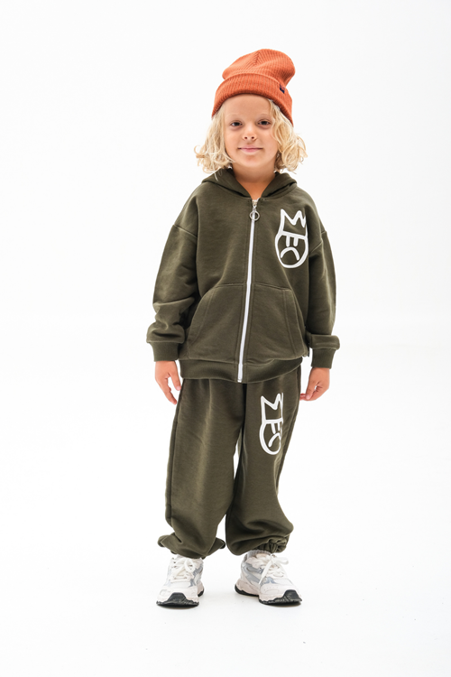 SULLEN FACE FERMUARLI KAPŞONLU UNISEX 4-10 YAŞ TAKIM