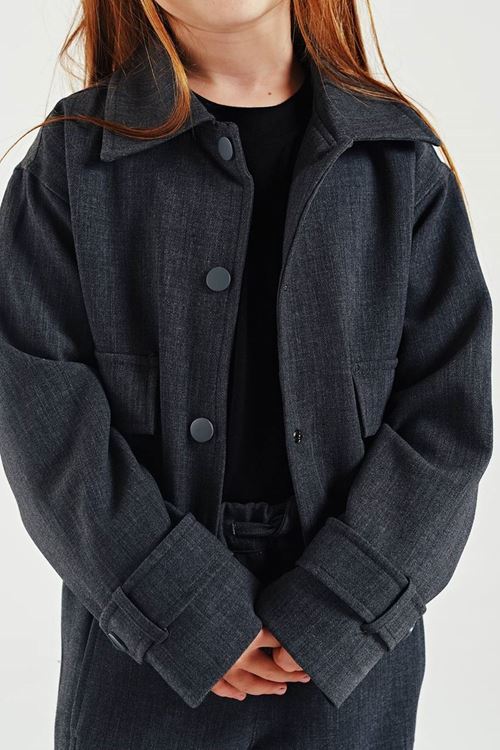 3-8 Yaş Bomber Ceket Pantolon Gabardin Takım 