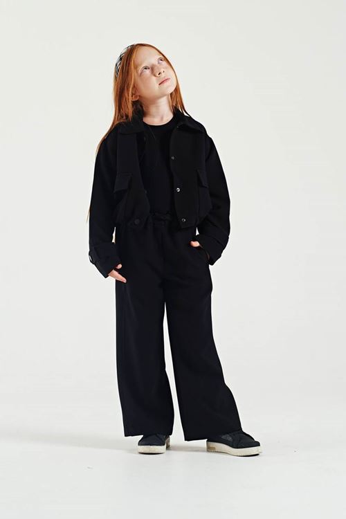 3-8 Yaş Bomber Ceket Pantolon Gabardin Takım 