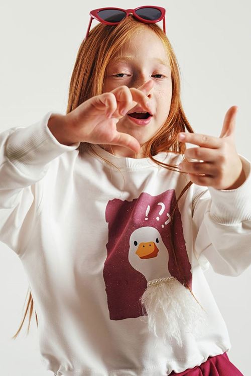 3-8 Yaş Duck Surprise İki İplik Takım   