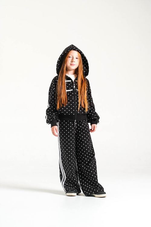 3-8 Yaş Polka Dot İki İplik Takım  