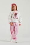 3-8 Yaş Little Puppy Sweat Set  